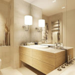 แนวคิดการตกแต่งภายในห้องน้ำ 2 m2