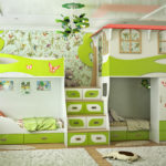 ออกแบบห้องเด็กสำหรับเด็กสองคนเพศตรงข้าม