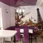 Photowall กระดาษในการตกแต่งภายในของห้องครัวสำหรับมุมพักผ่อน