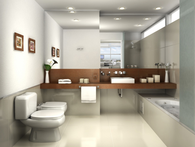 การตกแต่งห้องน้ำสไตล์ Minimalism