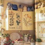 decoupage เครื่องครัว DIY บนตู้ติดผนัง