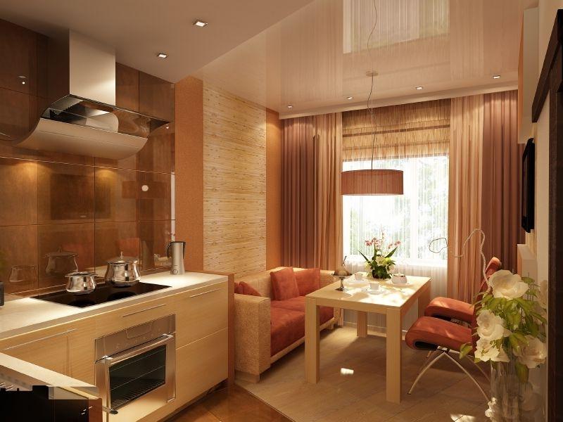 เฟอร์นิเจอร์ในห้องครัวห้องนั่งเล่น