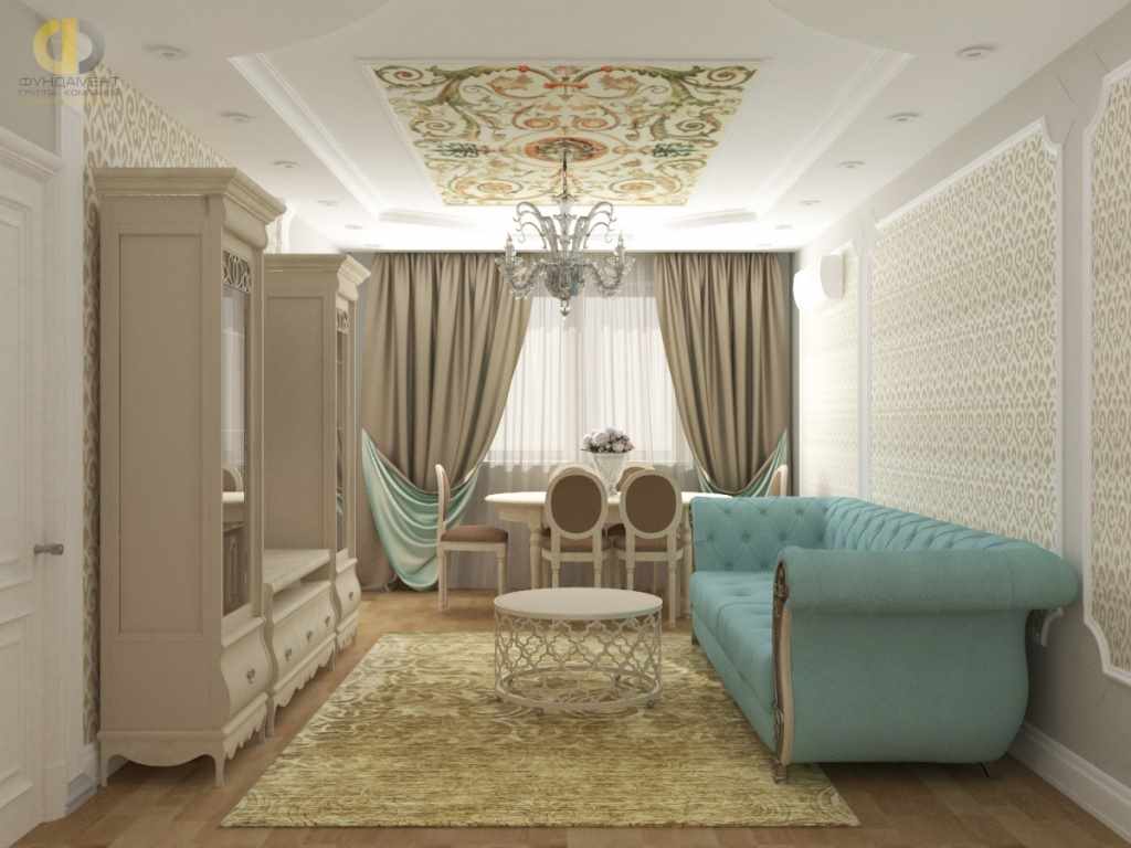 แนวคิดของการออกแบบที่สวยงามของห้องนั่งเล่น 2018