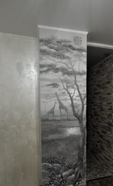 ภาพวาดศิลปะของท่อระบายอากาศ