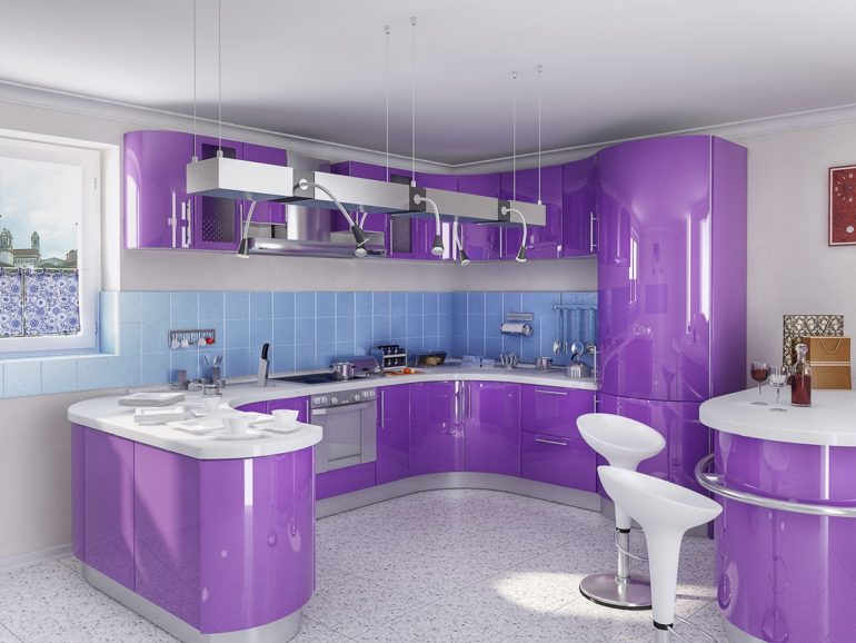 หูฟังชนิด C สีม่วง
