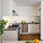 Beautiful white little kitchen