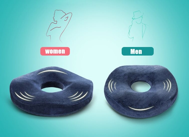 זנים של כריות עגולות עם אפקט אורטופדי