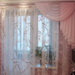 ผ้าม่านที่มีลวดลาย Organza