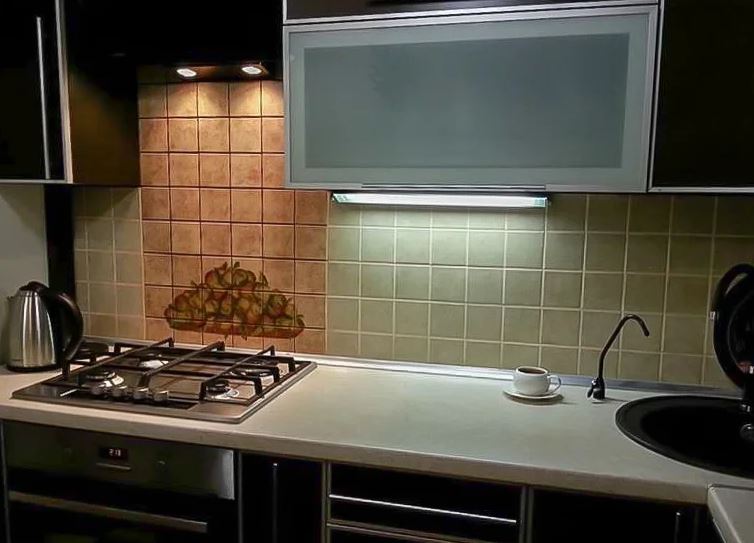 ไฟส่อง Cooktop พร้อมฮูดในตัว
