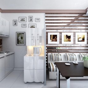 รูปภาพภายในห้องครัว - ห้องนั่งเล่น