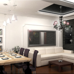 ห้องครัวห้องนั่งเล่น Art Nouveau