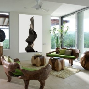 เฟอร์นิเจอร์ห้องรับแขกที่เป็นมิตรกับสิ่งแวดล้อม