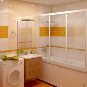 หน้าจอในการตกแต่งภาพห้องน้ำ