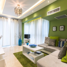ผ้าม่านสำหรับห้องโถง 2019 ตกแต่งภาพ