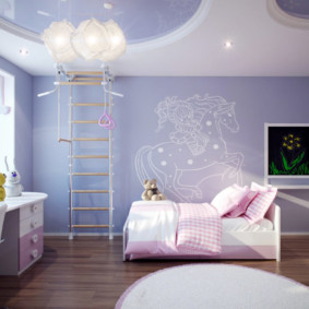 lilac ตกแต่งภาพห้องนอน