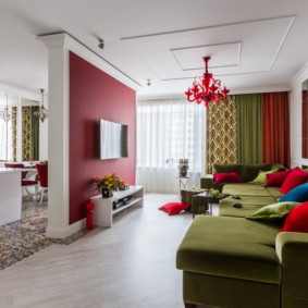 สีของราสเบอร์รี่ในห้องครัว