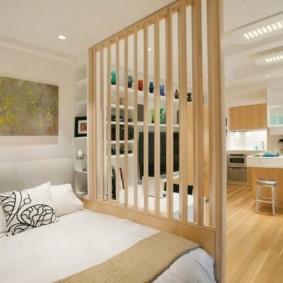 ห้องนอน - ห้องนั่งเล่น 18 ตร.ม. แนวคิดการออกแบบ
