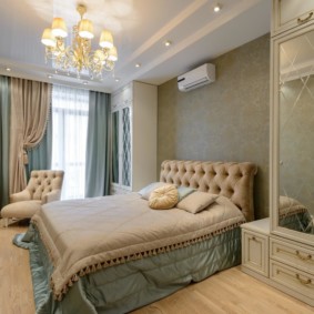 สิ่งทอในห้องนอนนีโอคลาสสิก