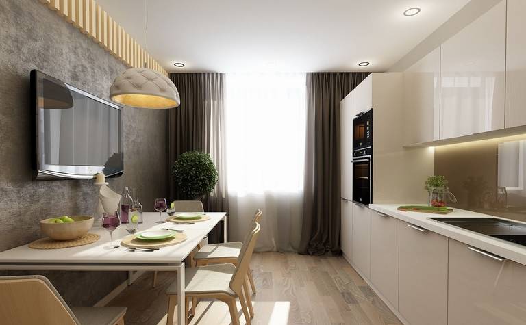 TV in the kitchen