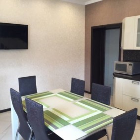 TV in the kitchen decor