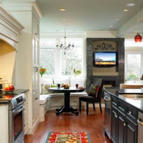 tv in the kitchen design