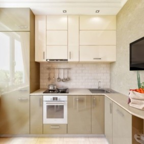 TV in the kitchen photo decor