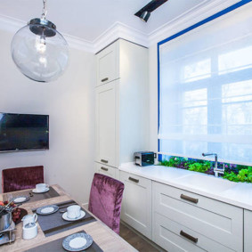 TV in the kitchen photo design