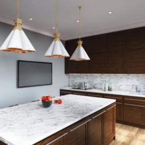 TV in the kitchen photo interior