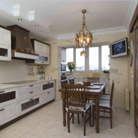 TV in the kitchen