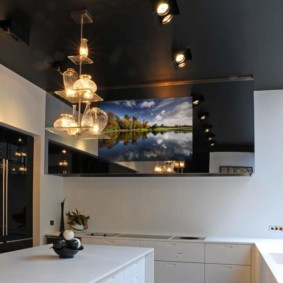 TV in the kitchen ideas kinds