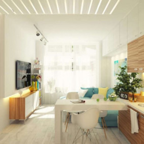TV in the kitchen