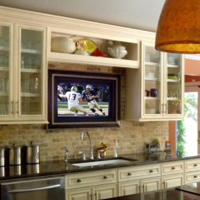 TV in the kitchen photo options