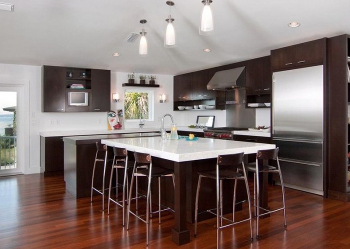 TV in the kitchen photo