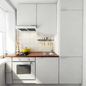 Izravni apartman za kuhinju Hruščova