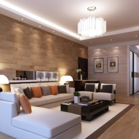 การตกแต่งห้องนั่งเล่น Art Nouveau