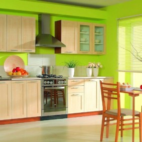 สีสำหรับห้องครัวความคิดภาพ