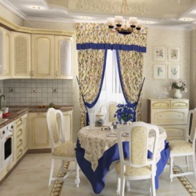 ห้องครัวในแนวคิดการออกแบบบ้านในชนบท