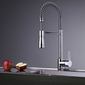 แนวคิดการออกแบบห้องครัว faucet