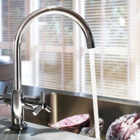 แนวคิดการตกแต่งห้องครัว faucet