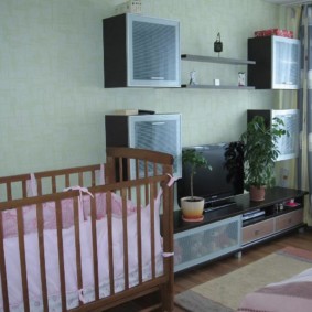 การรวมกันของห้องนั่งเล่นและความคิดของเด็ก ๆ ของตัวเลือก