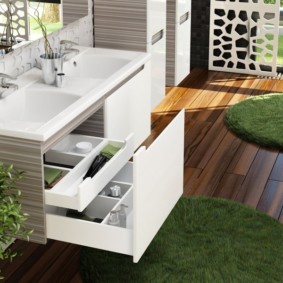การออกแบบภาพตู้ห้องน้ำ