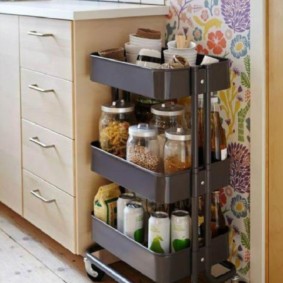 องค์กรของพื้นที่ในครัวความคิดการตกแต่งภายใน