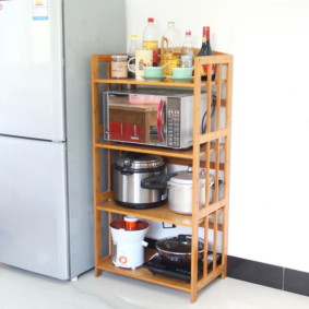 ความคิดภาพห้องครัวชั้นวาง