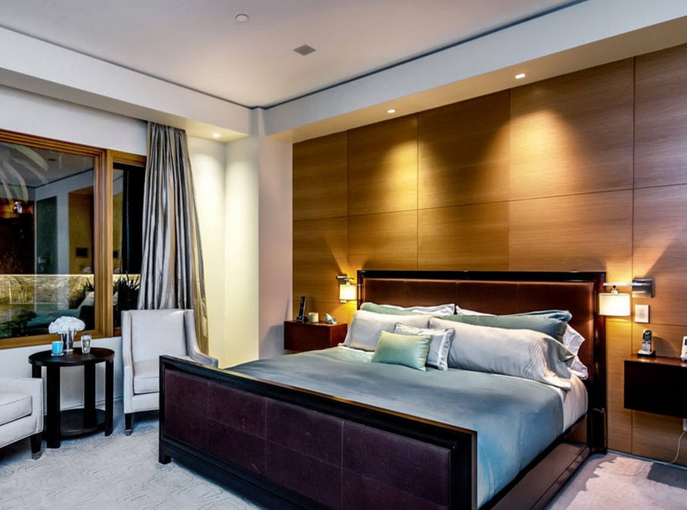 sconces ในรูปภาพการตกแต่งห้องนอน
