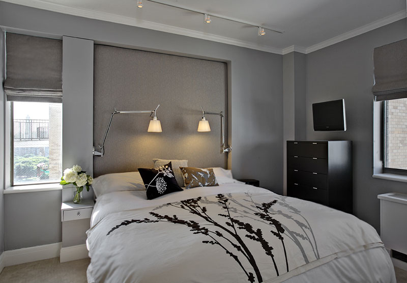 แนวคิดการออกแบบห้องนอน sconces
