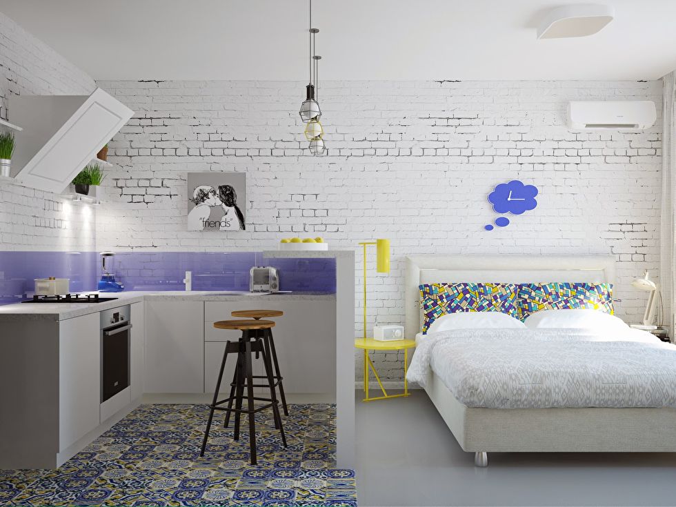 studio apartment 28 ตร. ม. ลอฟต์
