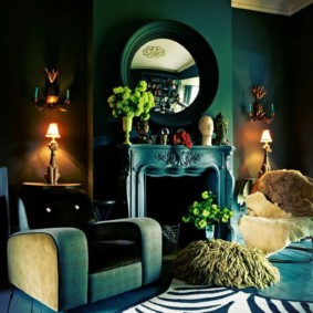 เสื่อห้องนั่งเล่นลาย Art Deco