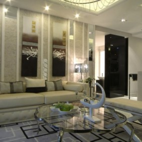 โซฟาพับในห้องครัวห้องนั่งเล่นอาร์ตเดโค