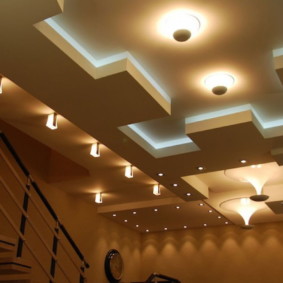 เพดานพร้อมไฟแบ็คไลท์ LED ในตัว
