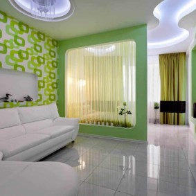 ห้องนั่งเล่นขนาด 16 ตร. ม